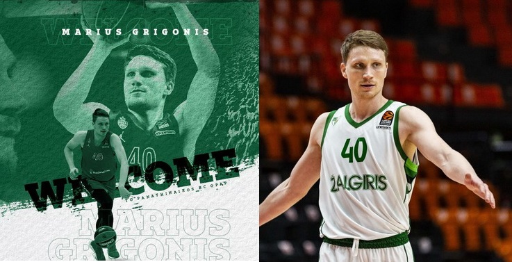 Paaiškėjo, kokį „Žalgirio“ pasiūlymą atmetė M. Grigonis ir pasirinko „Panathinaikos“